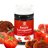 Reishi Lycopene 300Mg 60 Vegan Capsules (Non-GMO & Gluten Free)
